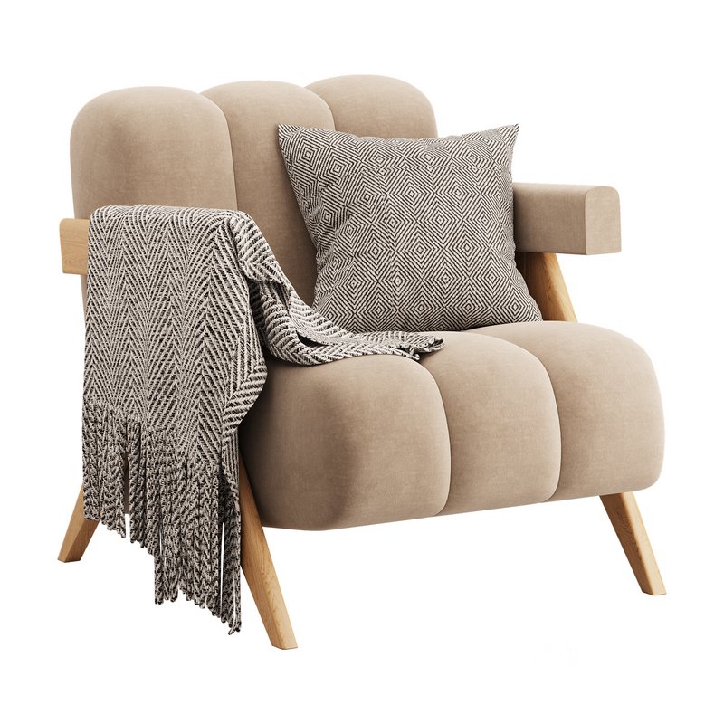 Abstract Arm Chair Image 3