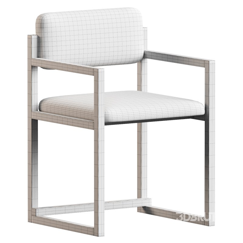 Chaise Alinna en bois massif Image 3