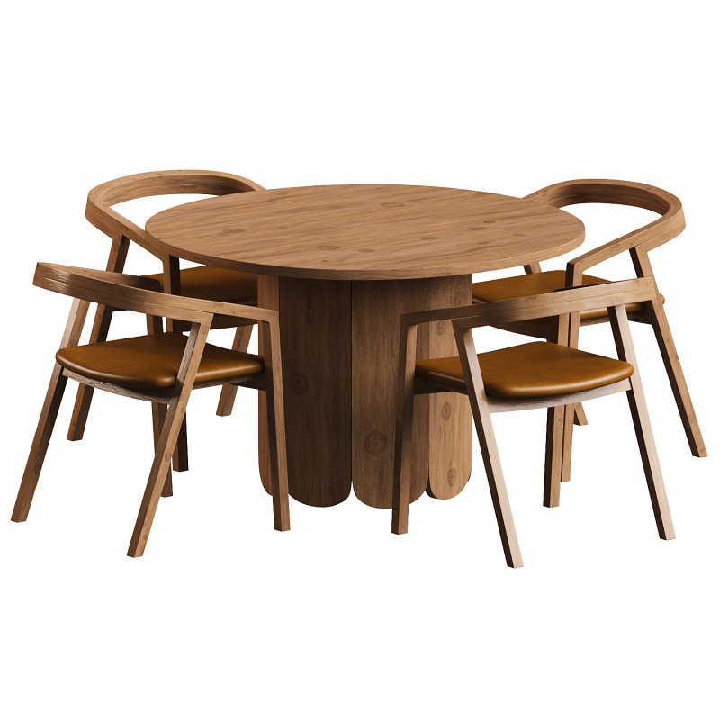 Chair UU Miyazaki and Clifford Table