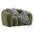 Armchair chenille Tylan - Thumbnail 2