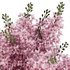 Elegant Pink White Lilac Flower in Glass Vases - Thumbnail 4