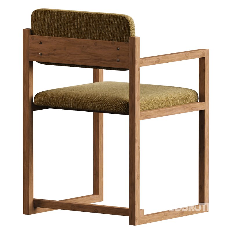 Chaise Alinna en bois massif Image 2