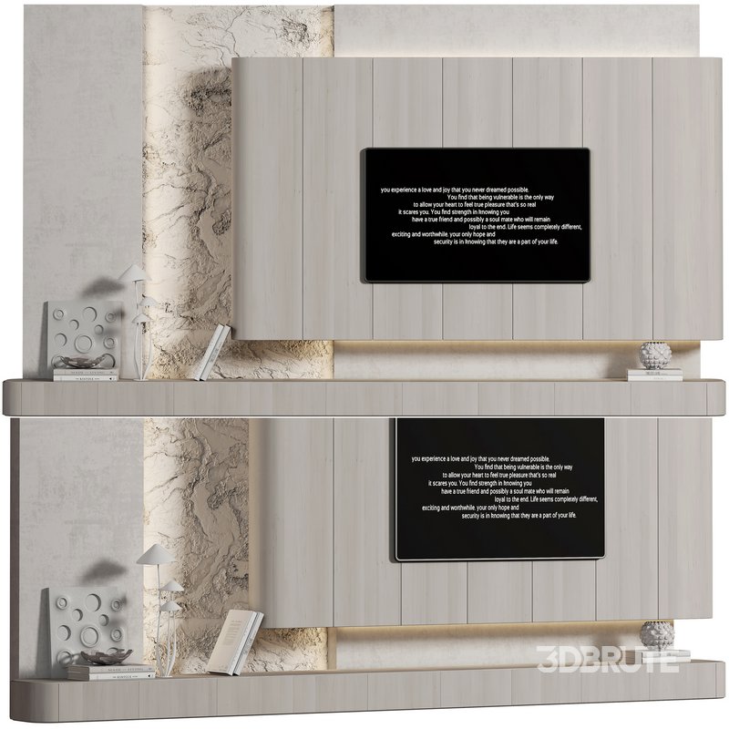 tv wall minimal set 15 Image 1