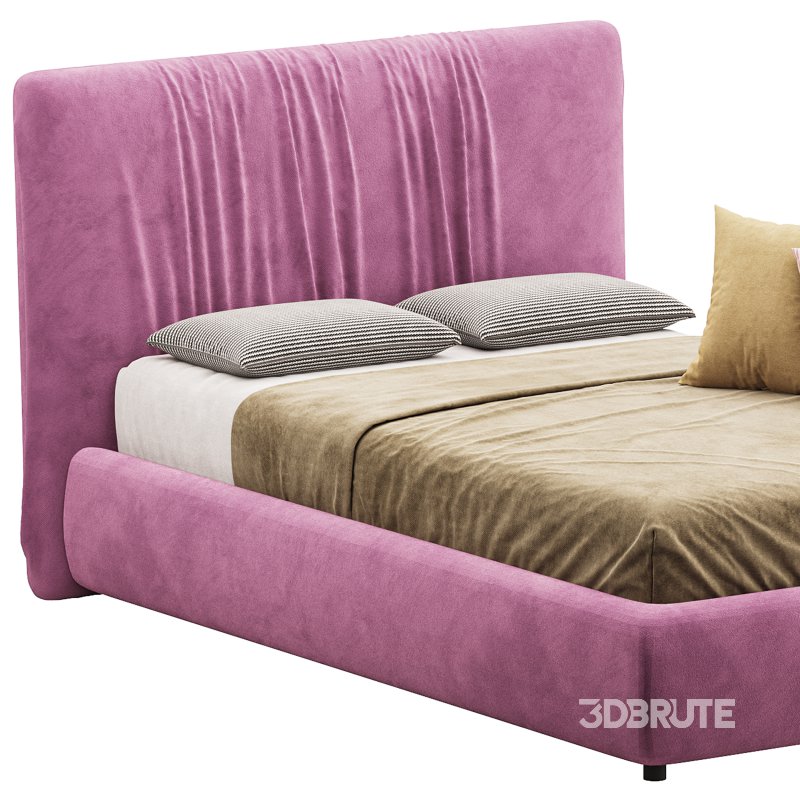 Single bed 90×200 Lovely Big red Image 11