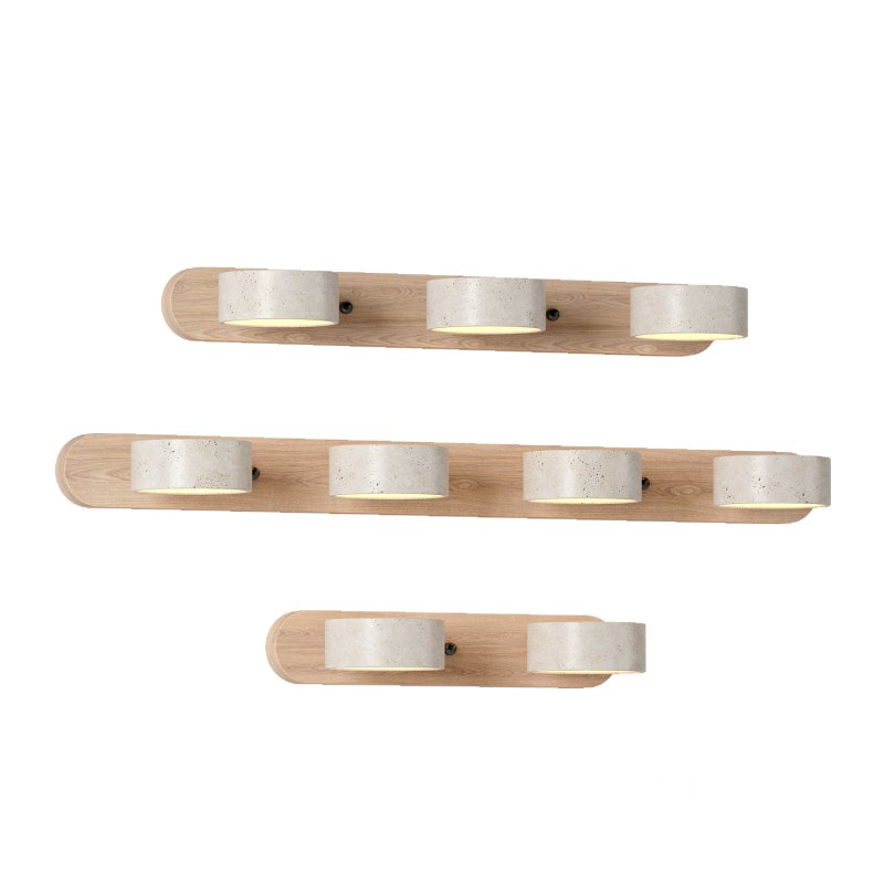 Travertine Duo Lamp bracket Wall Light Image 4