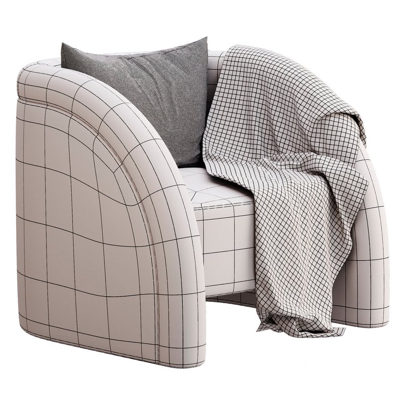 Modern Pearl Armchair Image 2