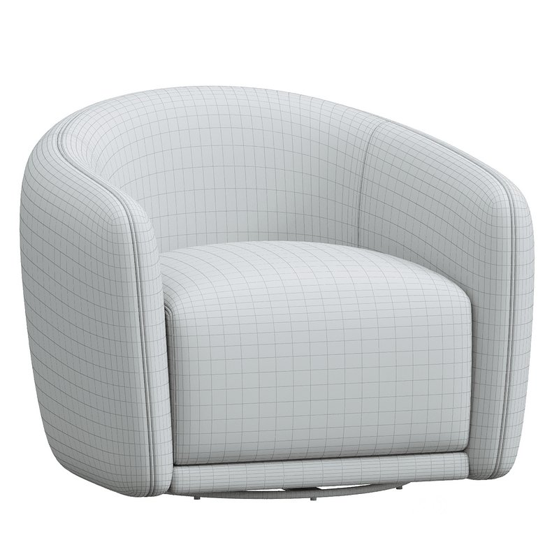 Addie Swivel Armchair WestElm Image 3
