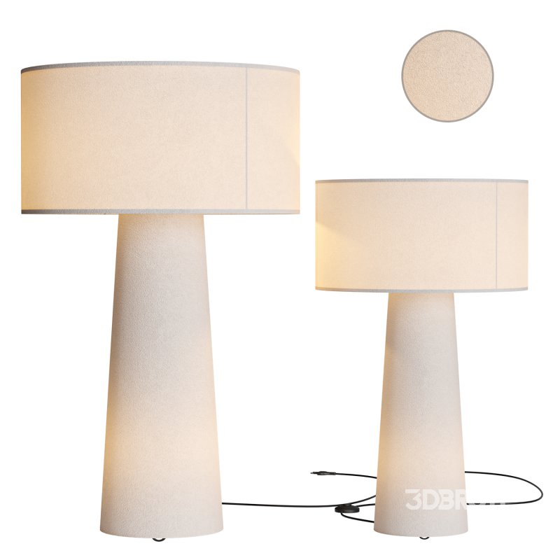 Floor lamp made Image 1