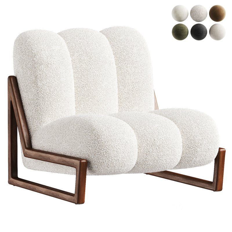 armchair white 6 Image 7