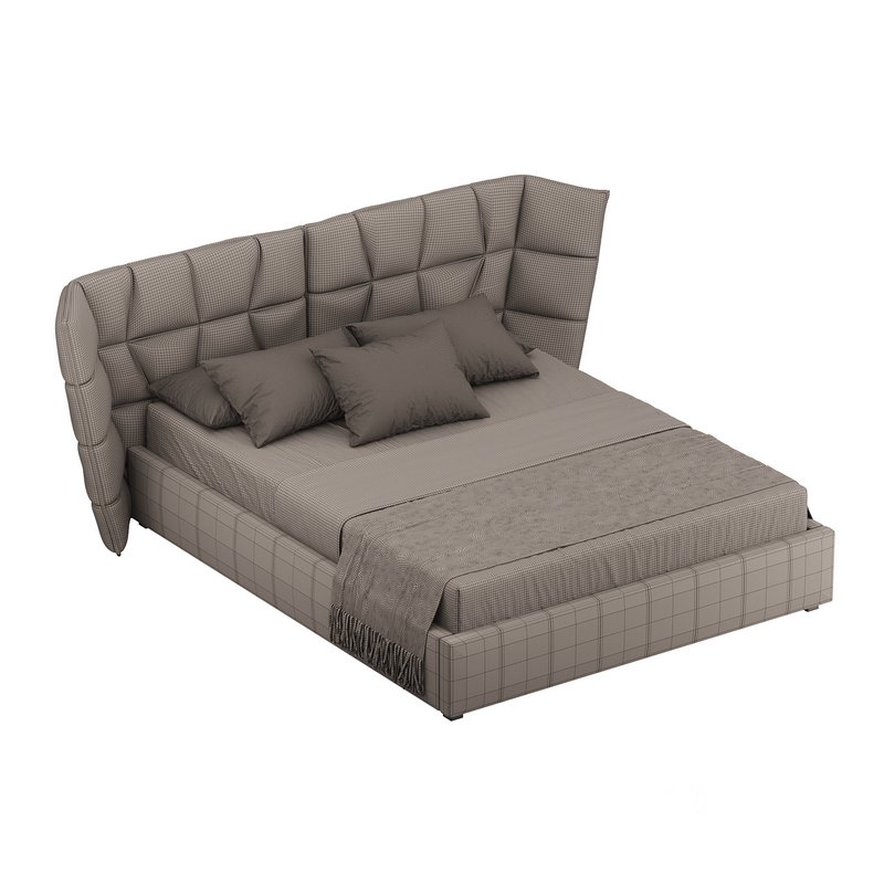 Bed Grey Husk Image 11