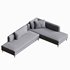 Delta Sectional Sofa Modular Bensen - Thumbnail 4