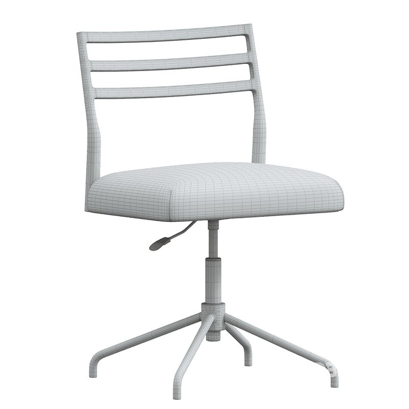 Quincy Stationary Swivel Desk Chair Image 4