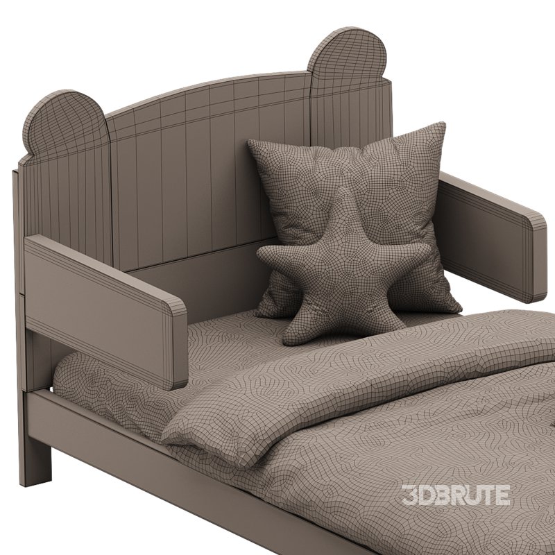 Storkcraft Teddy Bear Toddler Bed Image 14