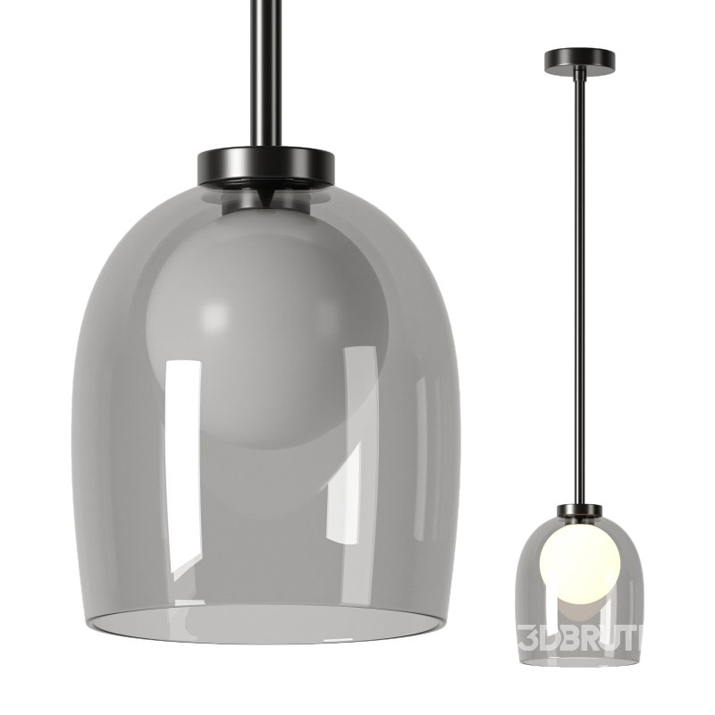 Modern Lustre Glass Ball Pendant Light Image 2