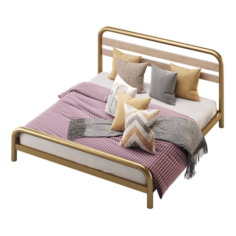 Soonbuy Queen Size Platform Bed Image 11
