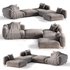 Tokio Modular fabric Sofa 2 - Thumbnail 1