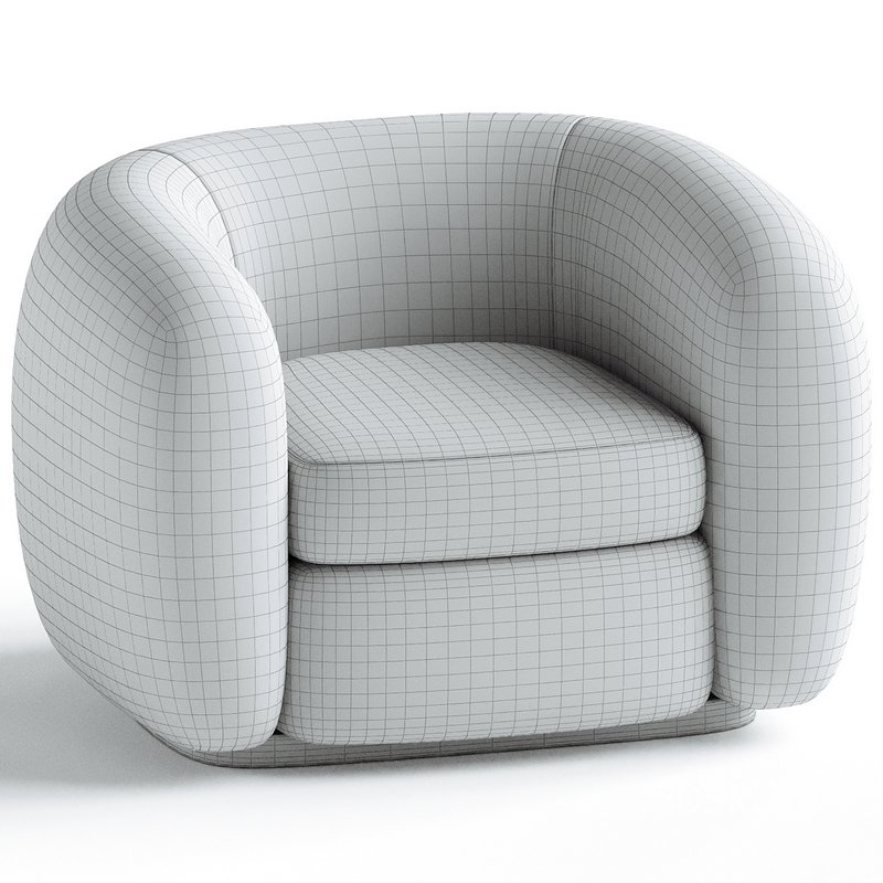 STUDIOTWENTYSEVEN ECUME ARMCHAIR BY CHARLOTTE BILTGEN Image 3