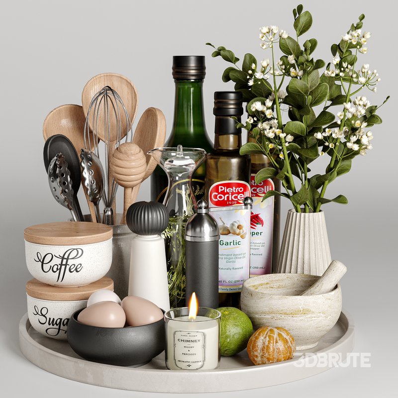 Kitchen decor set 07 Image 1