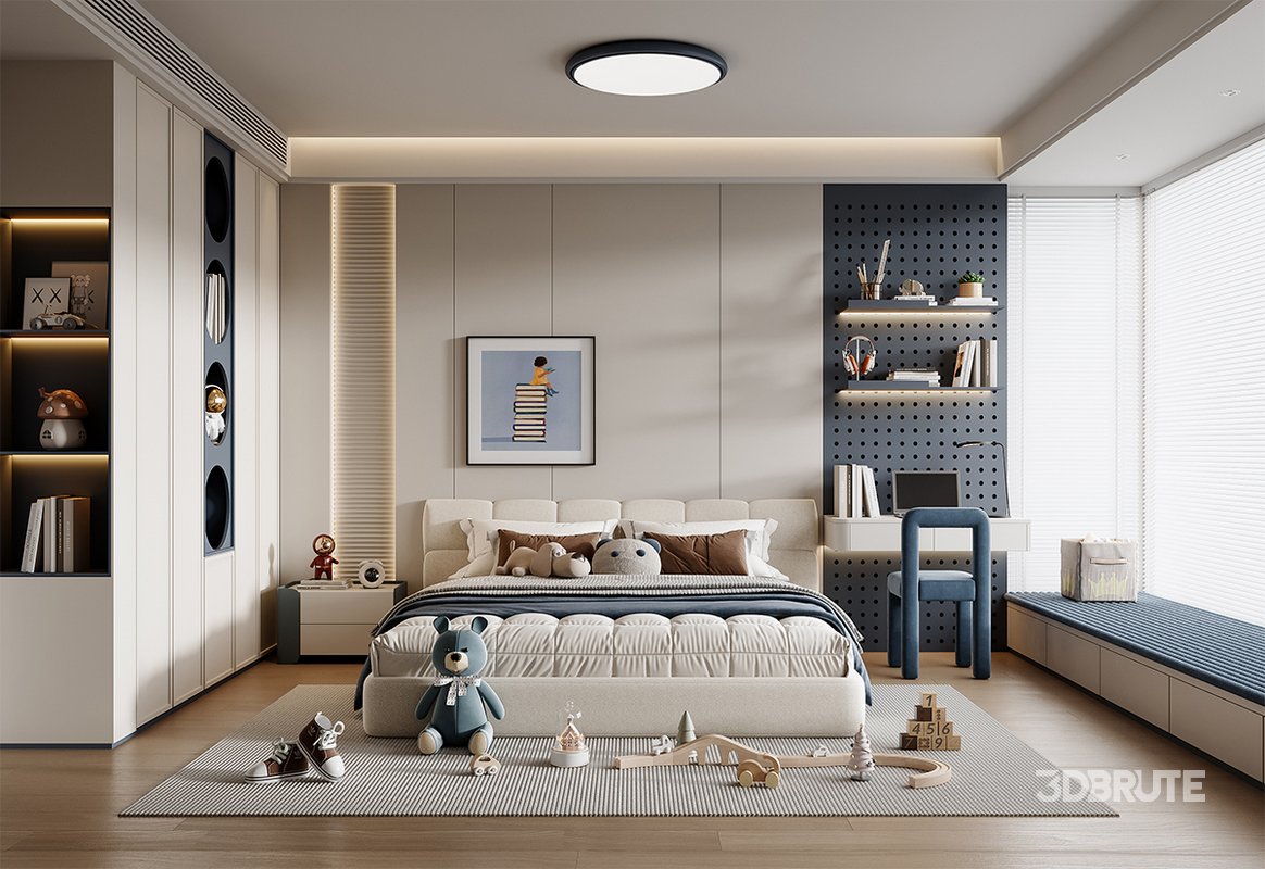 Modern bedroom Image 1