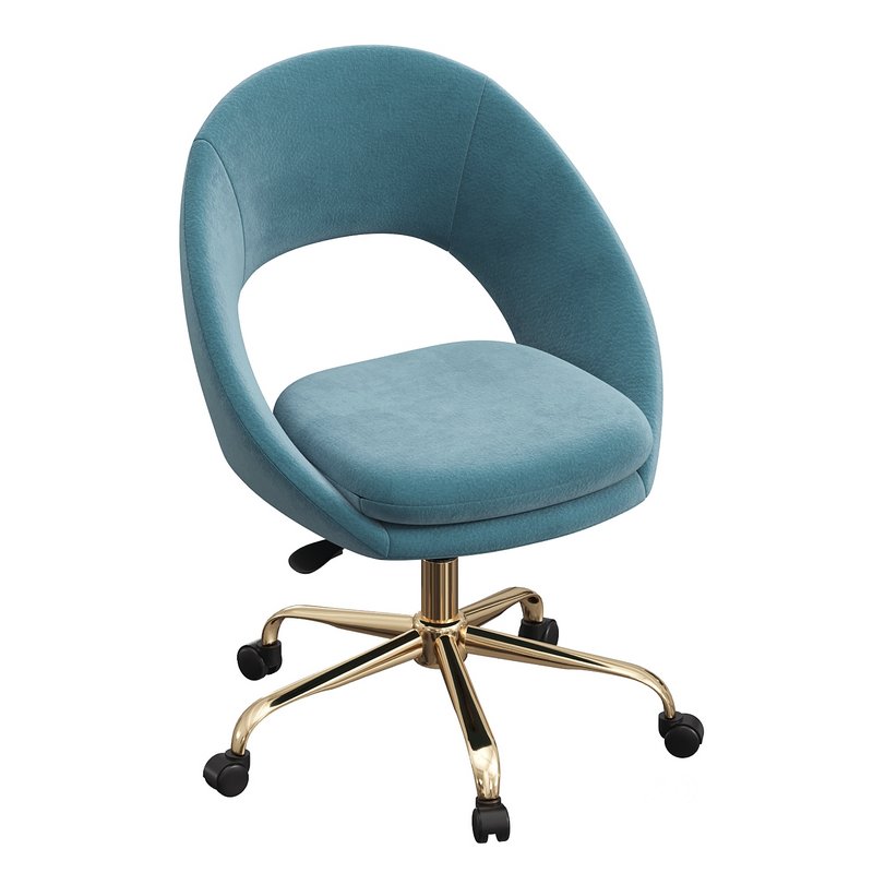 Savas Task Chair- Blue Image 3