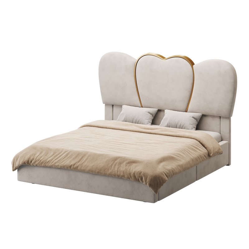 Homfa King Size LED Bed Image 6