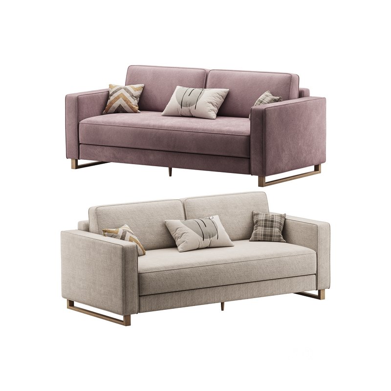 Dunst-Sofa-Textile-Silver Image 4