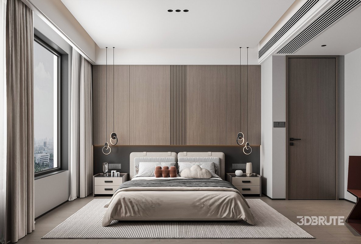 Modern bedroom Image 2