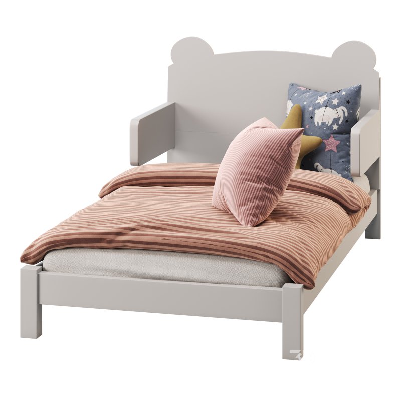 Storkcraft Teddy Bear Toddler Bed Image 5