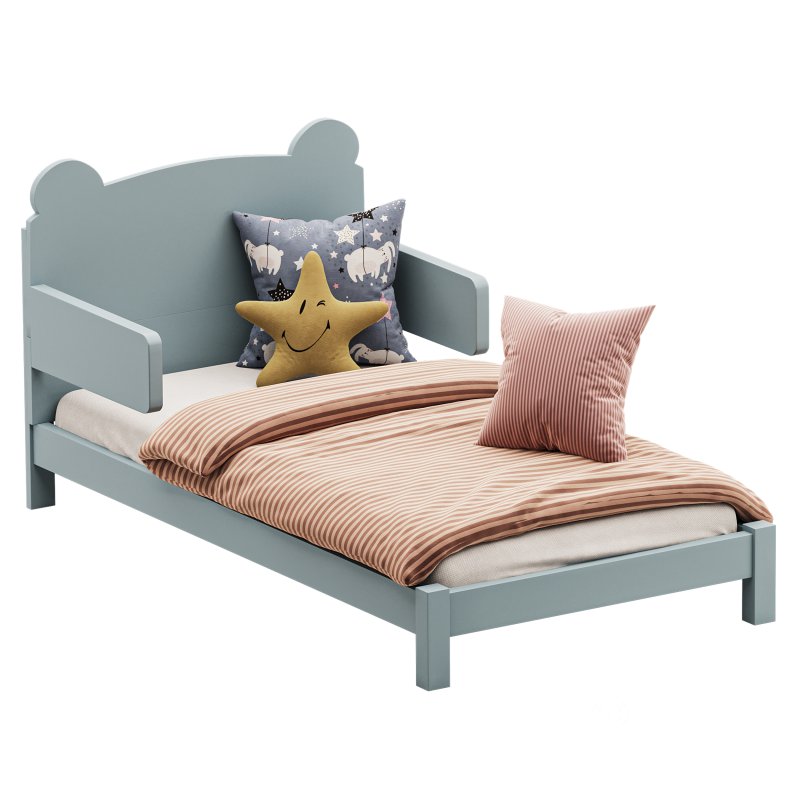 Storkcraft Teddy Bear Toddler Bed Image 2