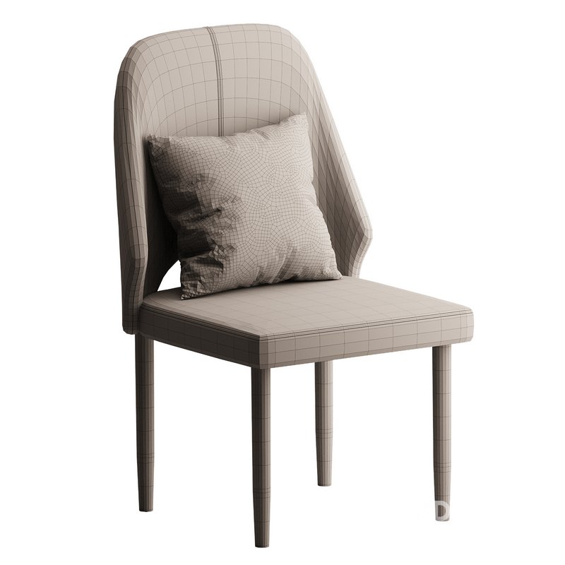 Bordered Sturdy Faux Leather Upholstered Image 14