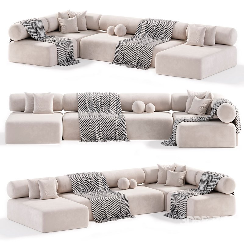 SOFA CIPRIANI U FORM Image 1