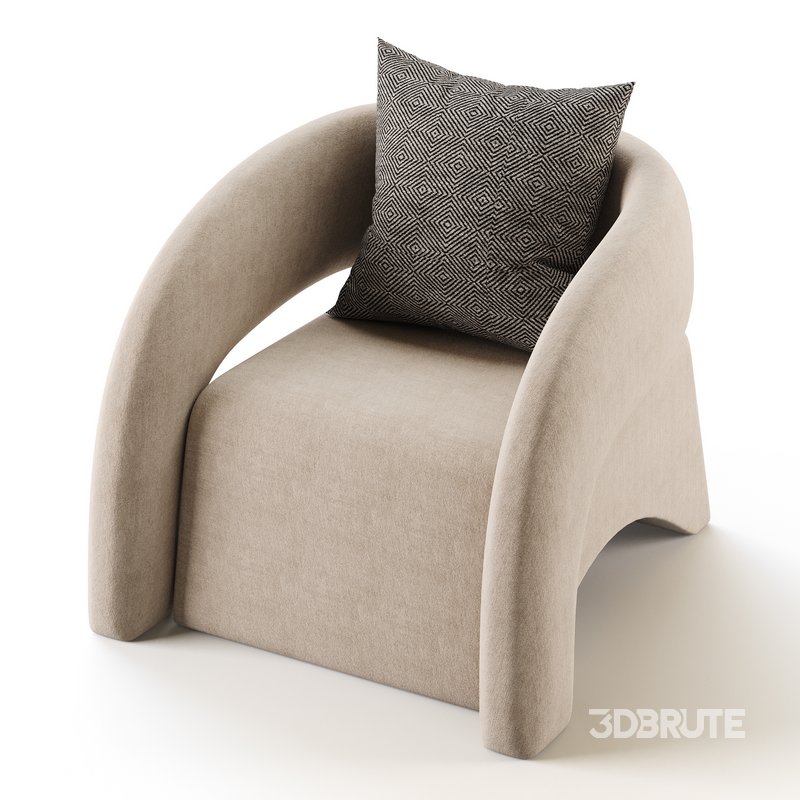 Crisscross Accent Chair Image 6