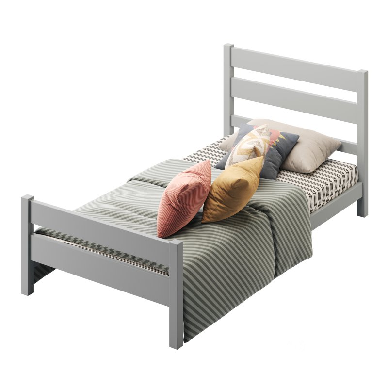 PAPROOS Twin Bed Frame for Kids Image 7