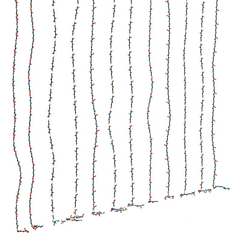 Garland on the window Image 1