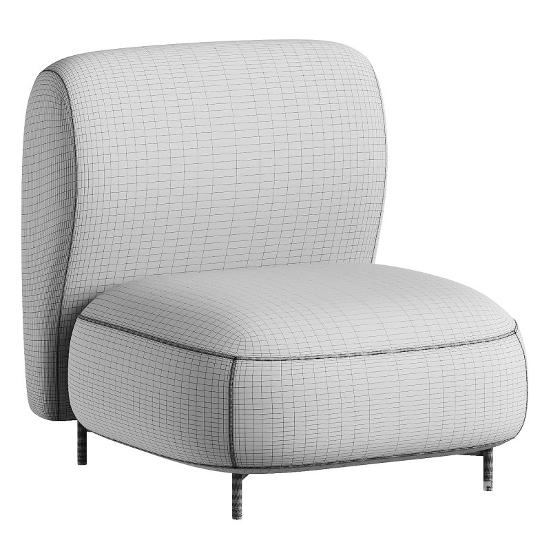 armchair long Image 6