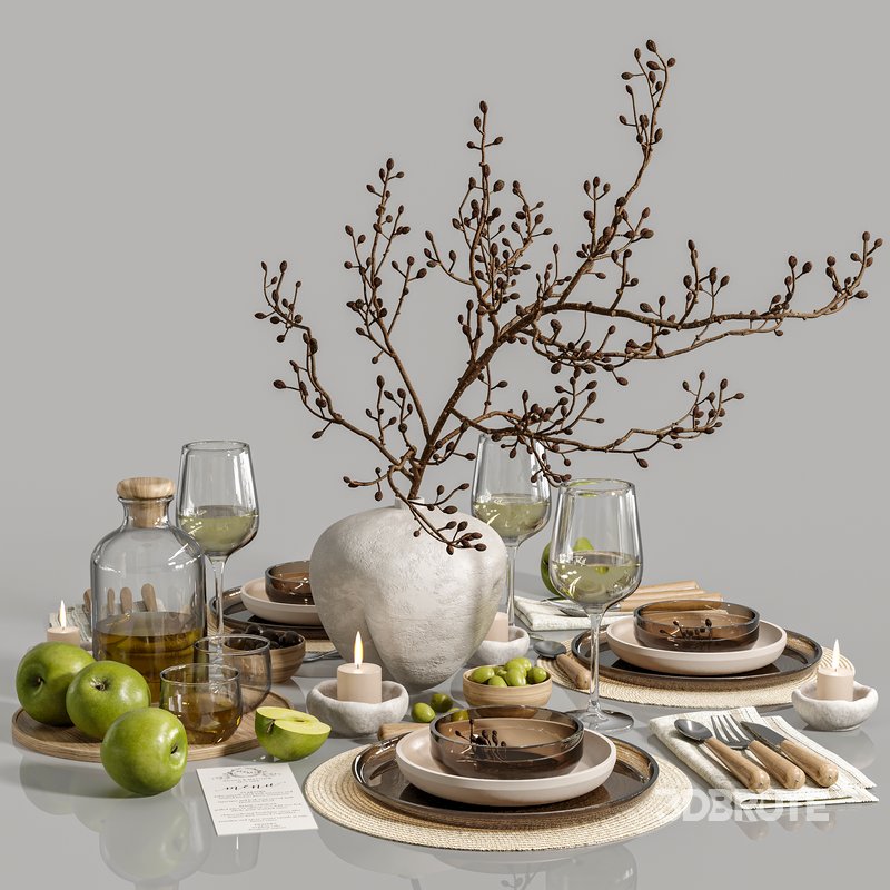 Tableware Decor set9 Image 1