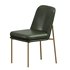 Jack Metal Frame Leather Dining Chair WestElm - Thumbnail 3