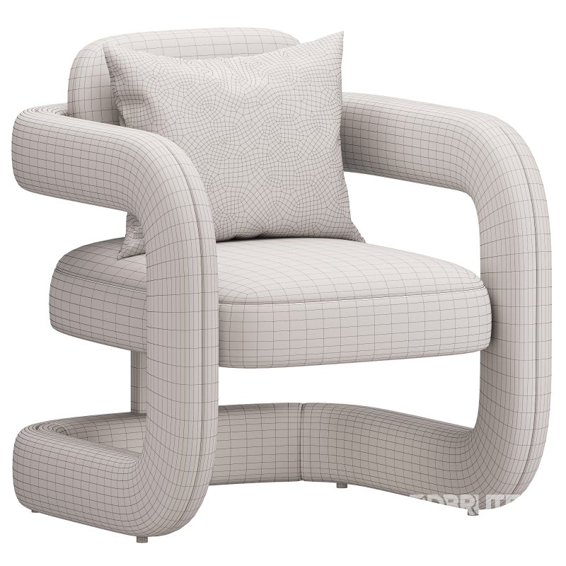 Four Hands Bronte Armchair Image 5