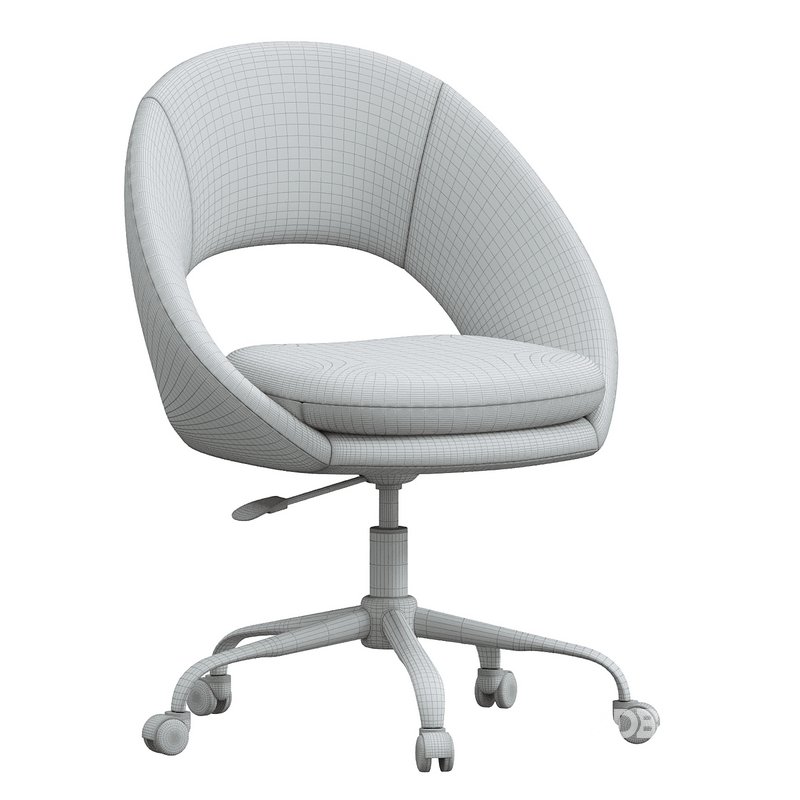 Savas Task Chair- Blue Image 4
