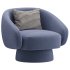 Fauteuil lounge en bouclette Ted - Thumbnail 3