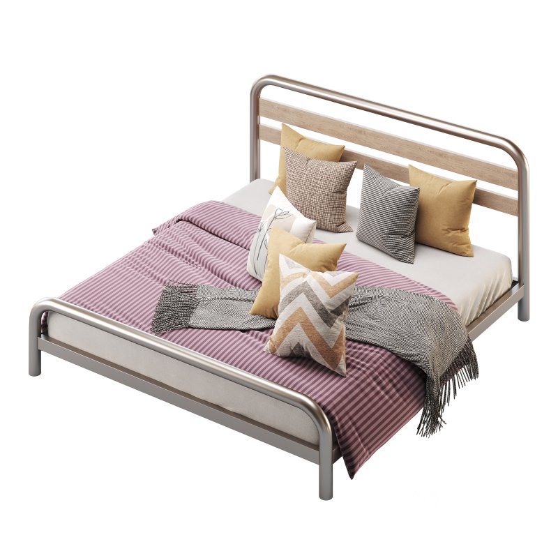 Soonbuy Queen Size Platform Bed Image 2