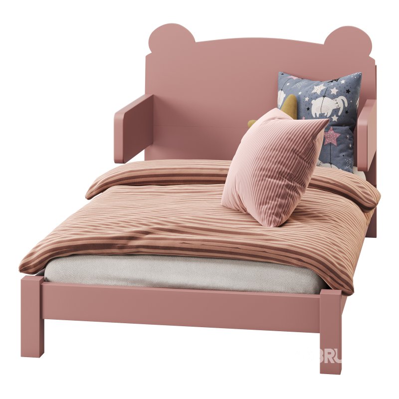 Storkcraft Teddy Bear Toddler Bed Image 6