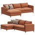 Emery 2 Piece Sectional Sutton Rust - Thumbnail 2