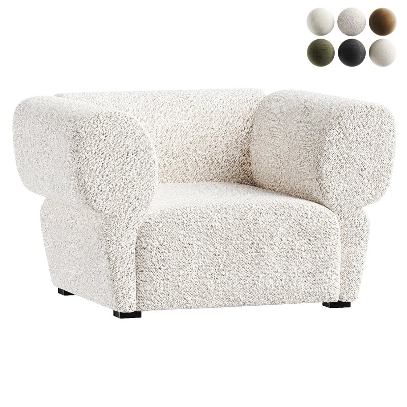 armchair blue Image 6