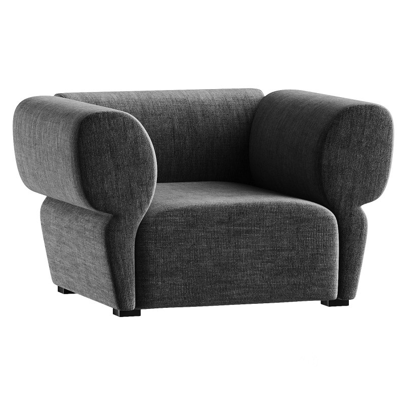 armchair blue Image 3