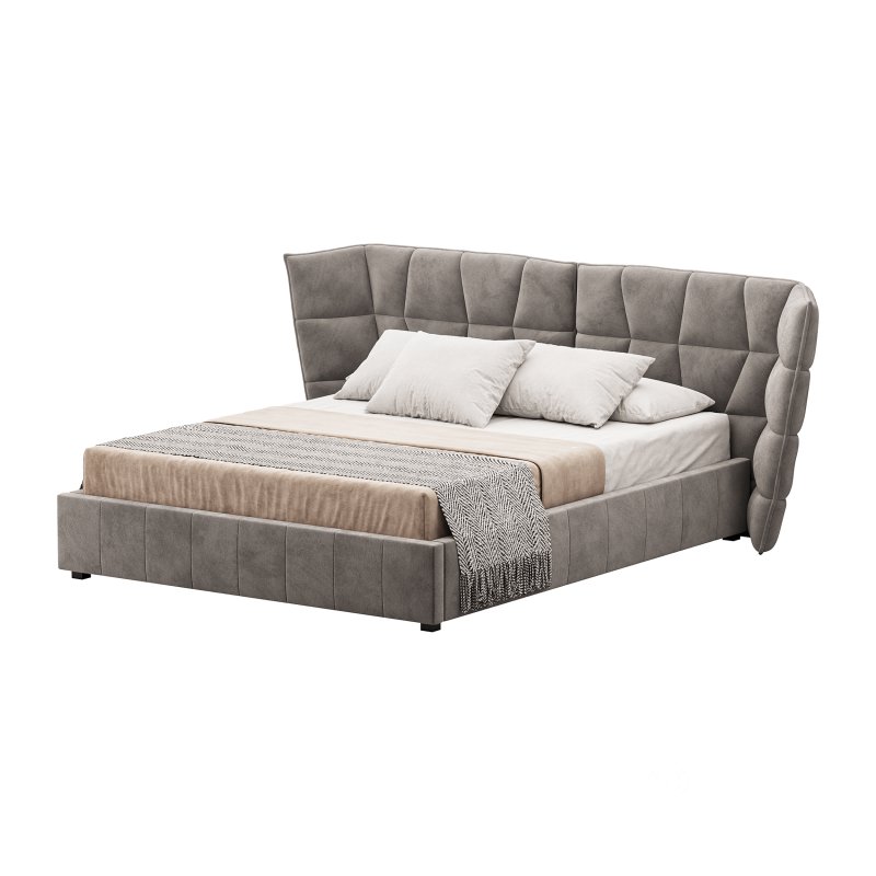 Bed Grey Husk Image 2