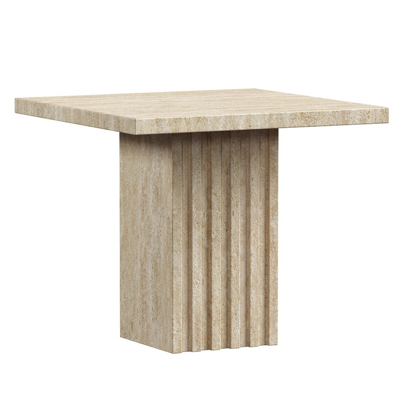 Atlas Travertine Coffee Table Image 2