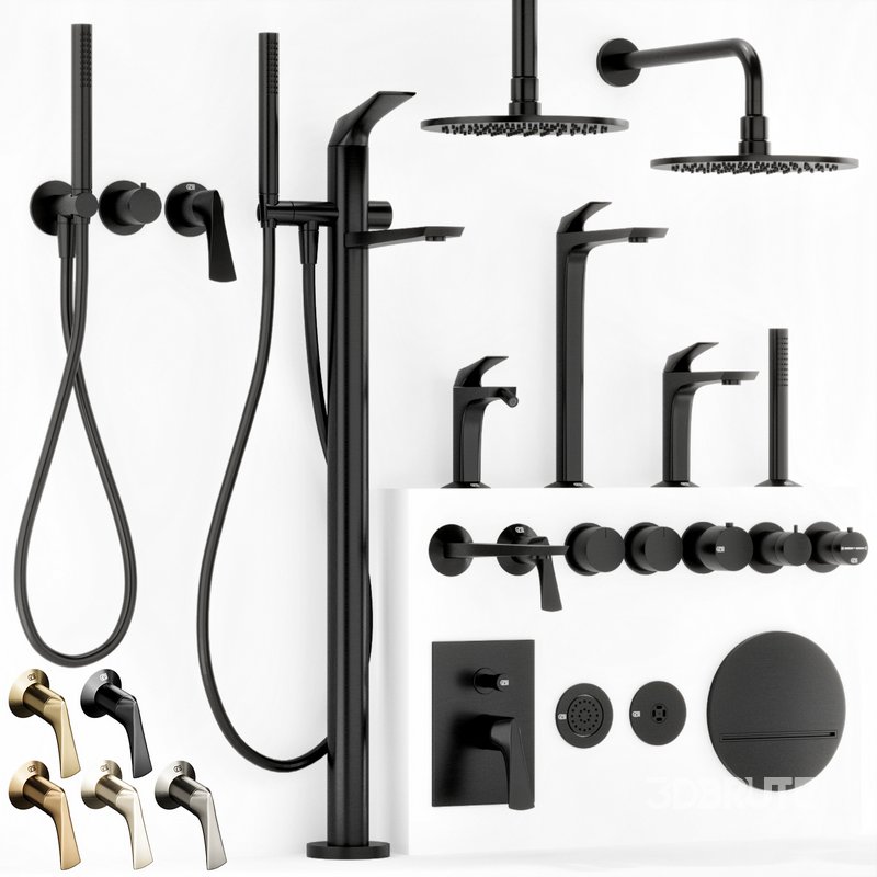 Gessi Ventaglio bathroom faucet collection Image 4