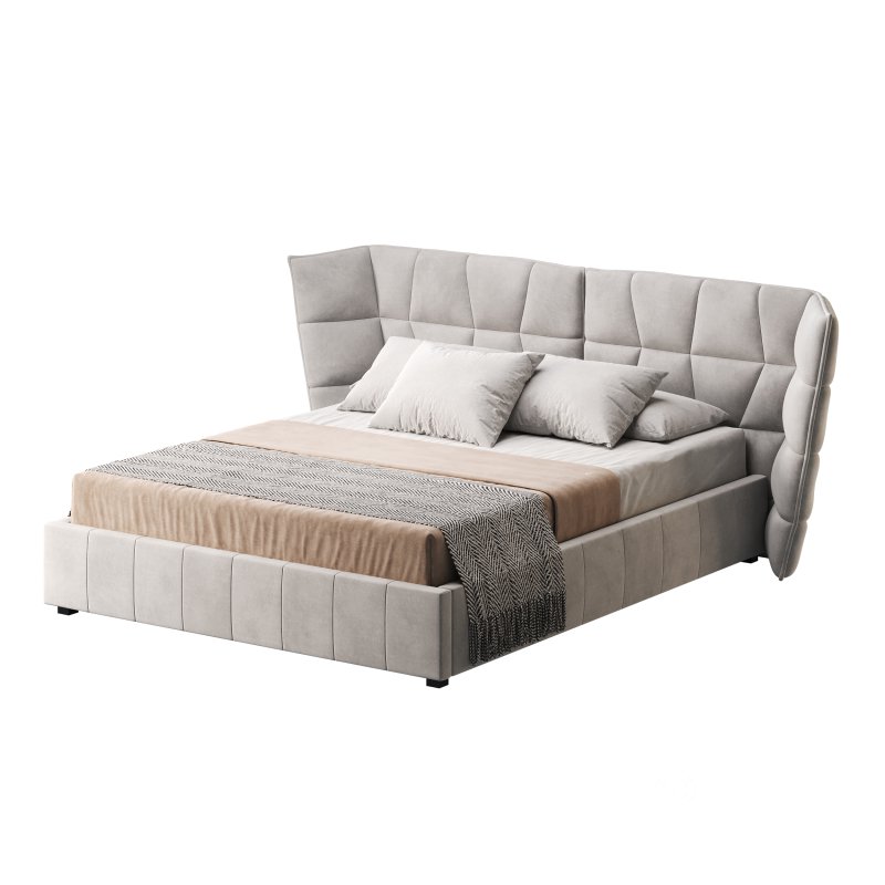 Bed Grey Husk Image 6