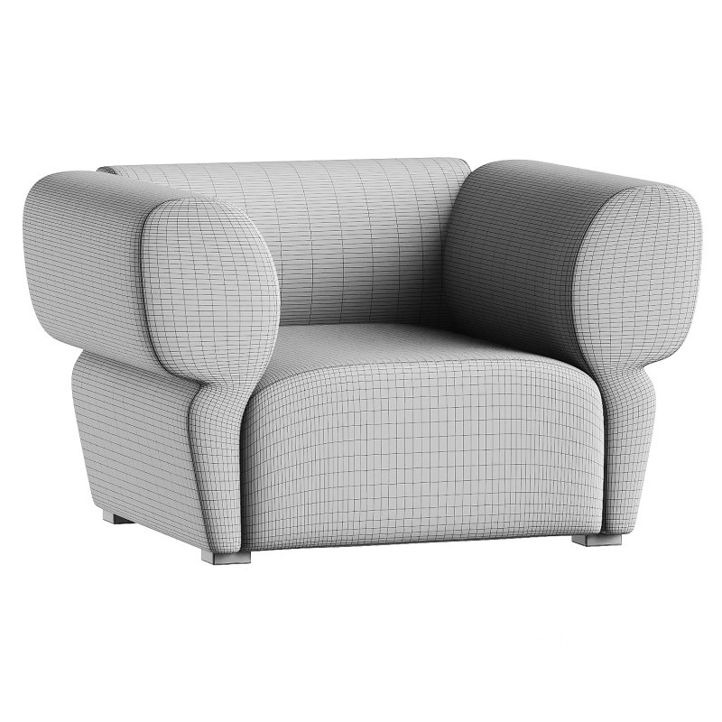 armchair blue Image 7